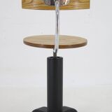Chaise de bureau pivotante, Tchécoslovaquie 1950