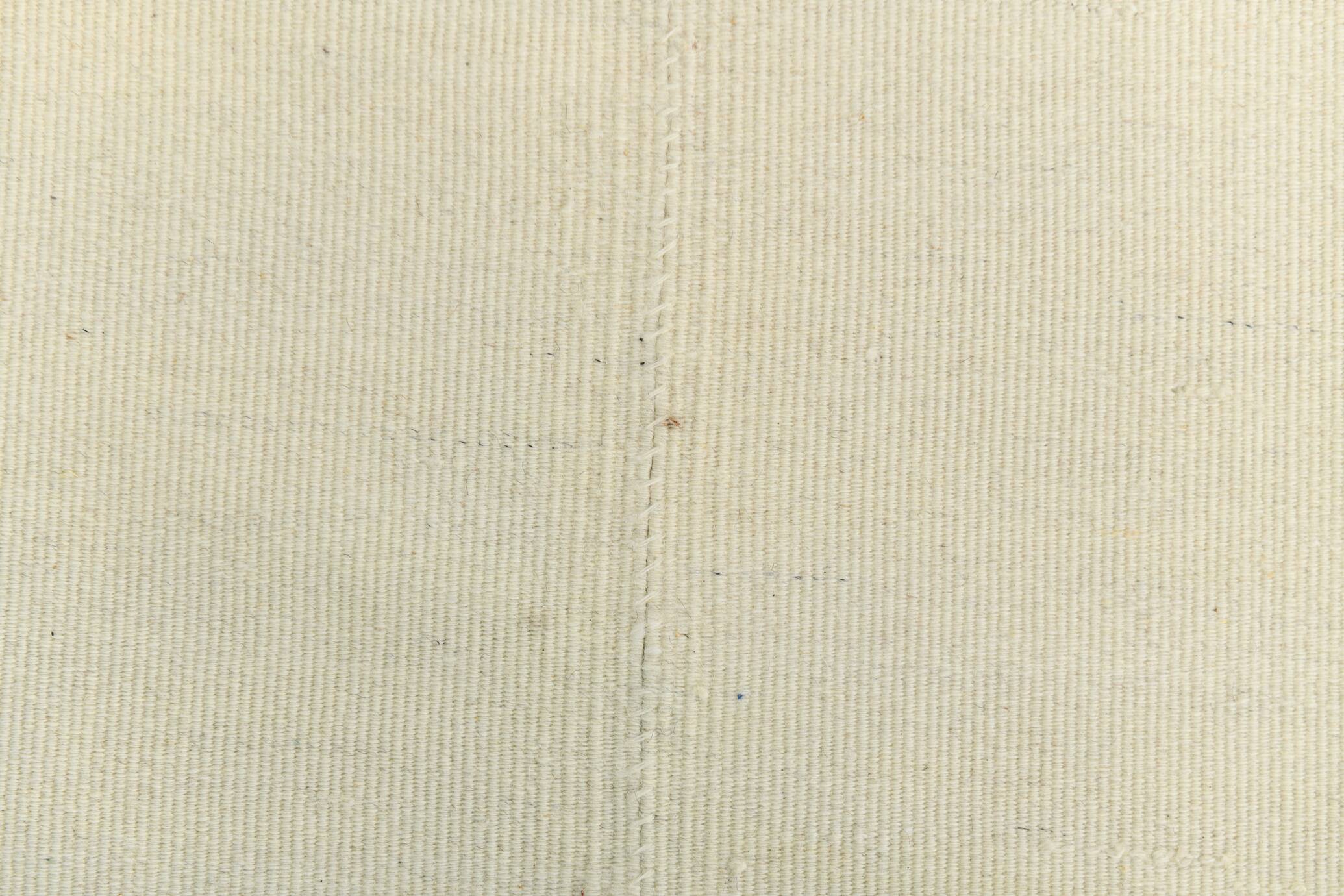 Kilim Gray Beige Ethnic Pattern Vintage Kilim Rug, 282x395Cm