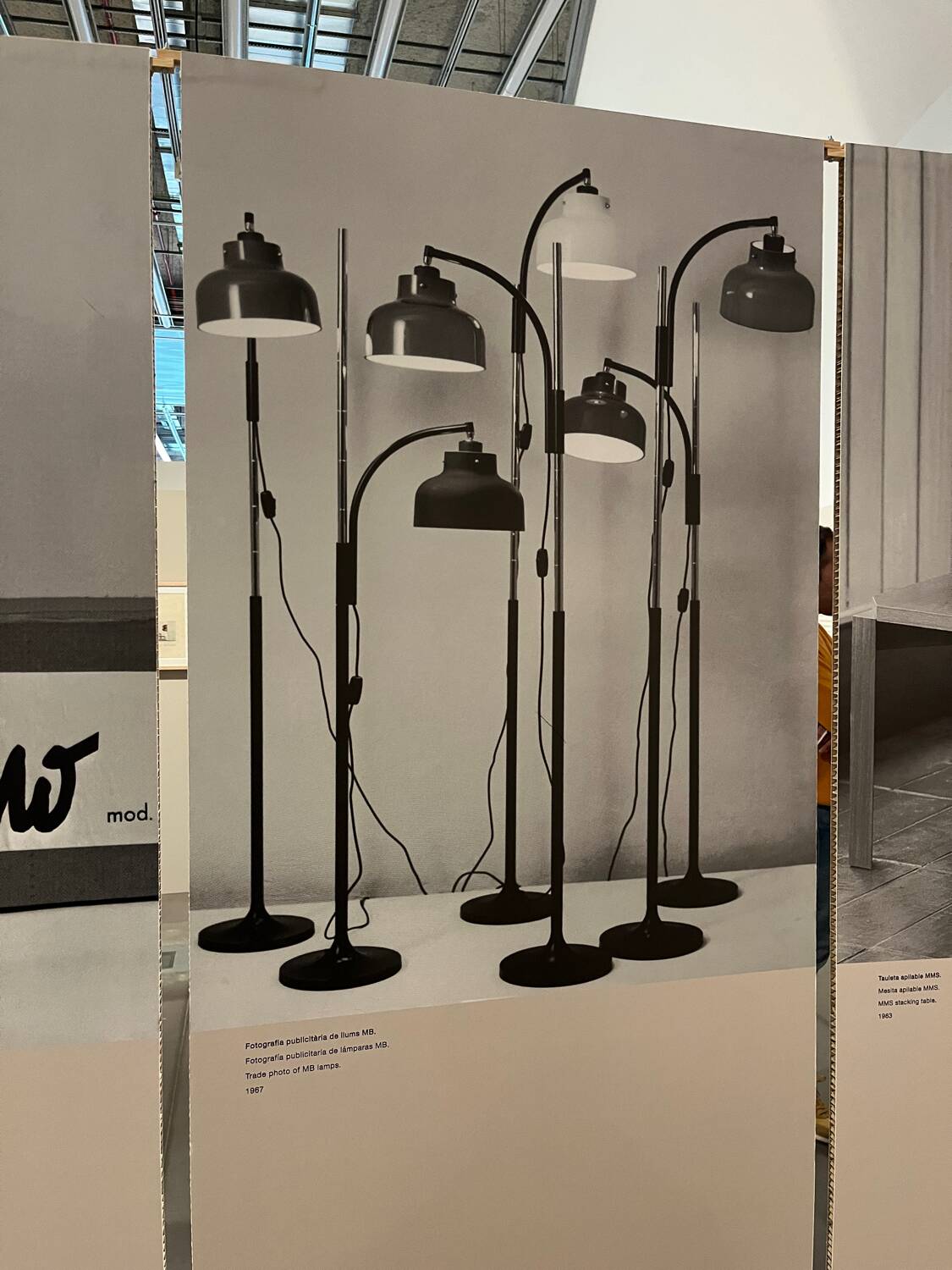 Floor lamp Max Bill  by Miguel Mila