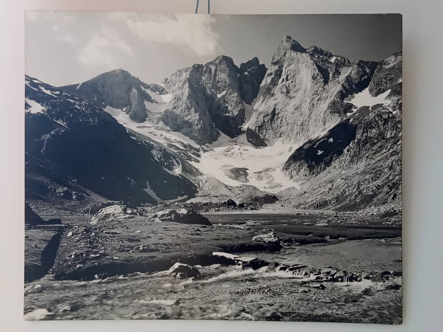 Photo des Pyrénées à Cauterets, années 60