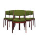 Set of six rosewood chairs, Danish design, 1970s, manufactured by Skovby