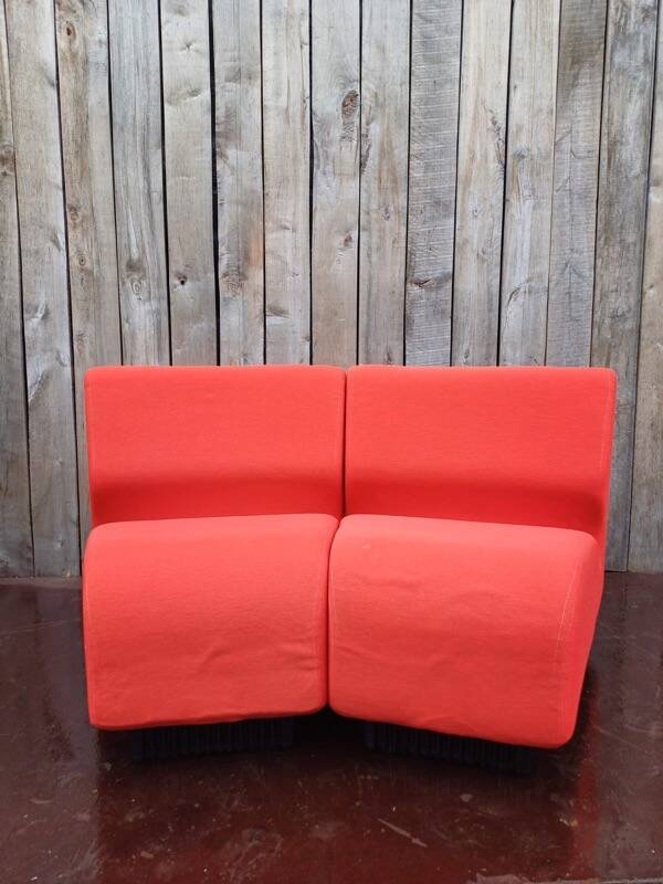 Vintage modular Pizza seating element by Don Chadwick for Herman Miller