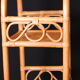 Year 1970 vintage rattan shelf