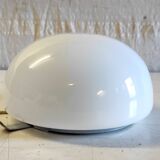 20cm opaline globe ceiling or wall light - mid-20th century