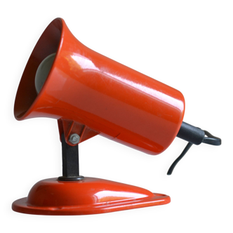 Lampe spot vintage 1960 1970 Lita orange