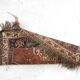 Ancient Persian carpet Shira from the 1880s, 80x120cm.