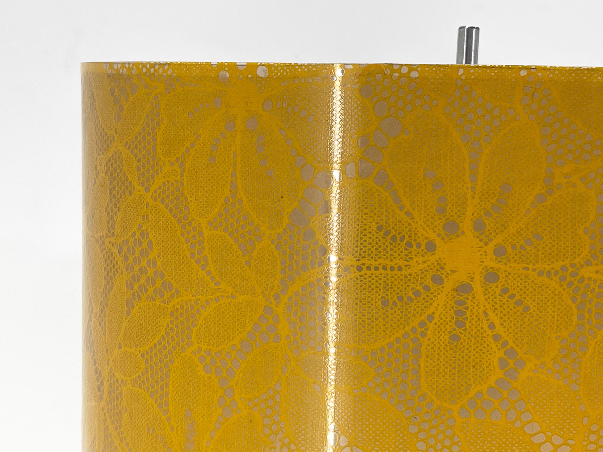 Mid-century Chrome & Plastic Floor Lamp, 1970's