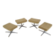 Set of Four Rotate Footstools 1970's