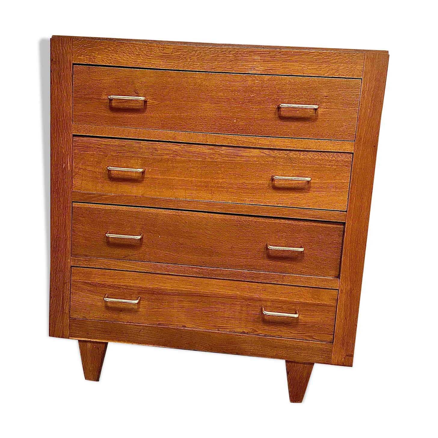 Vintage chest of drawers bobbin feet