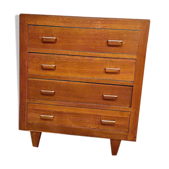 Vintage chest of drawers bobbin feet