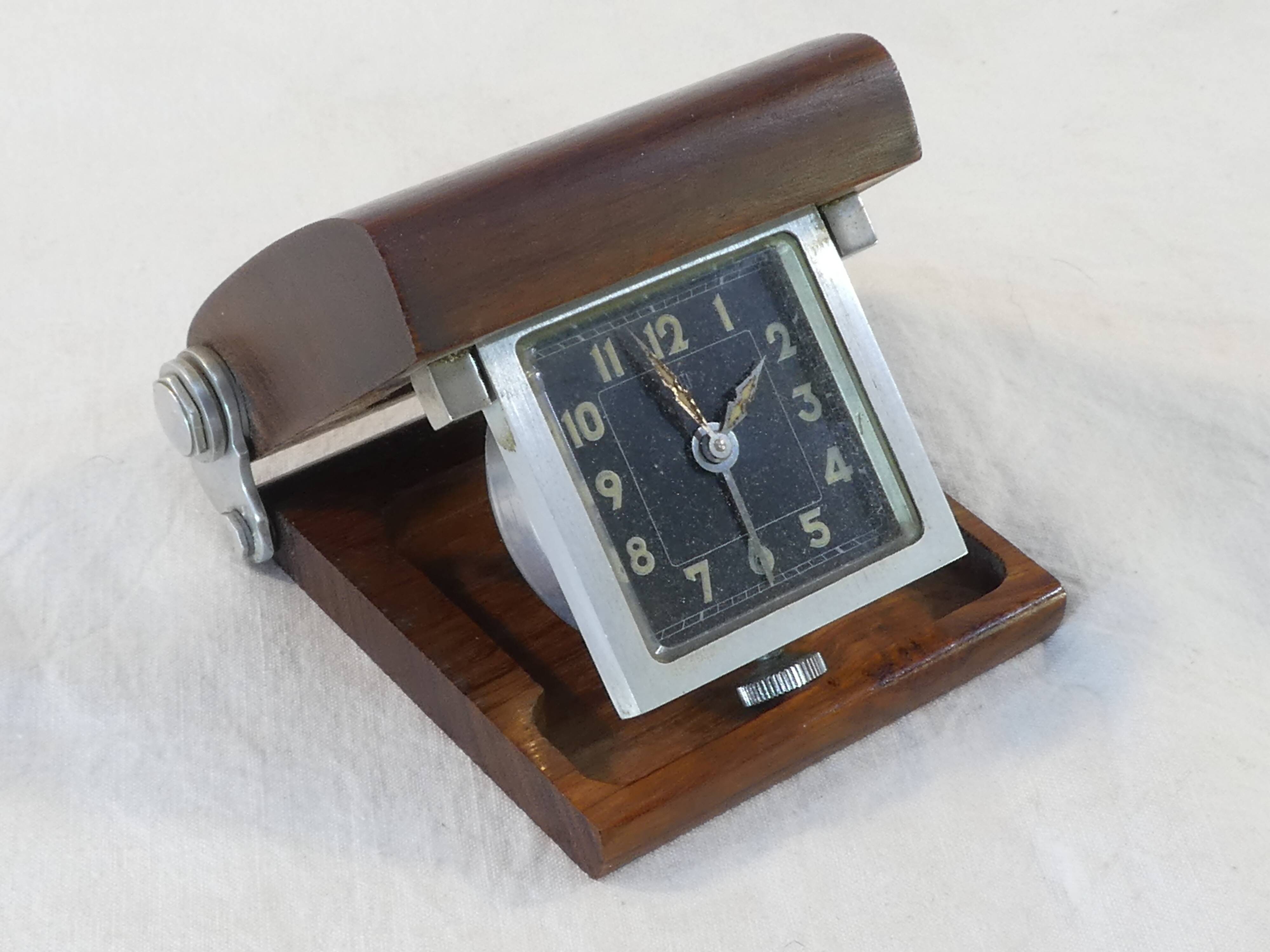 Travel awakening uti france art deco rosewood case