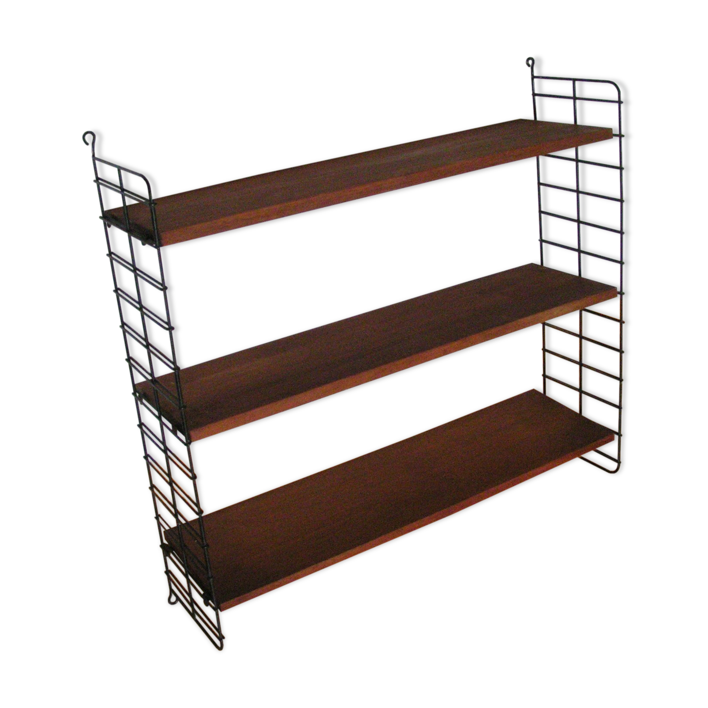 String 60s teak shelf