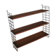 String 60s teak shelf