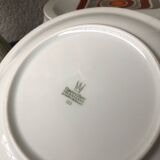 Plates Bareuther Waldsassen décor seventies