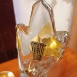 Schneider crystal candlestick - 4 light arms.