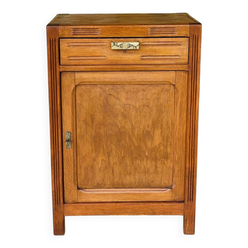 Meuble de rangement Art déco en noyer, années 1930