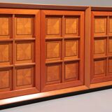 Brutalist Italian sideboard by Caccia alla Volpe for Linea Arredo