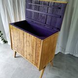 Compass wooden chest