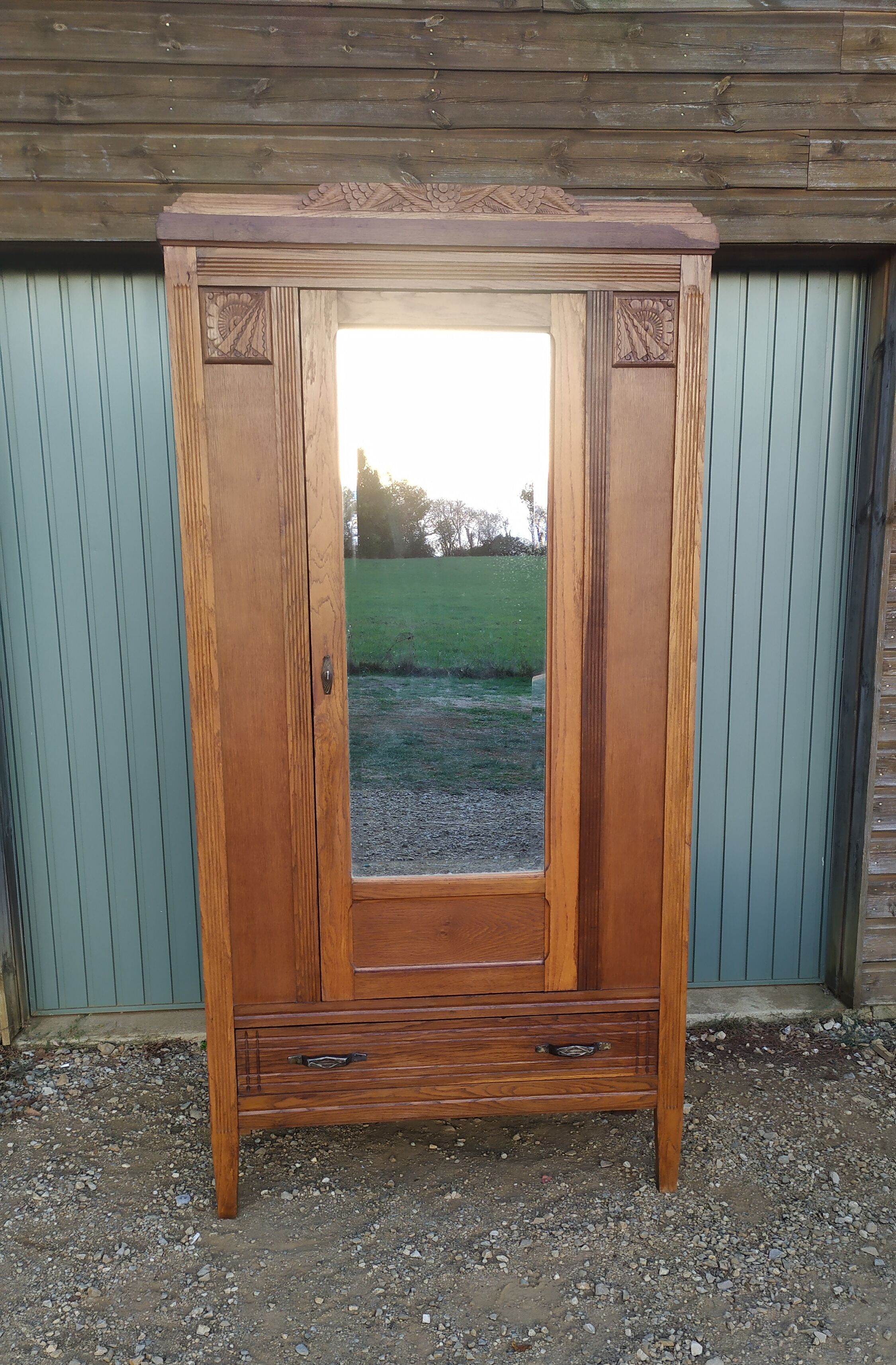 Parisian art deco wardrobe