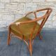 Fauteuil rotin vintage, 1960