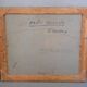 Gotthard Sandberg (1890-1961) , Swedish Oil Painting, Oil on Board, 1933, Framed