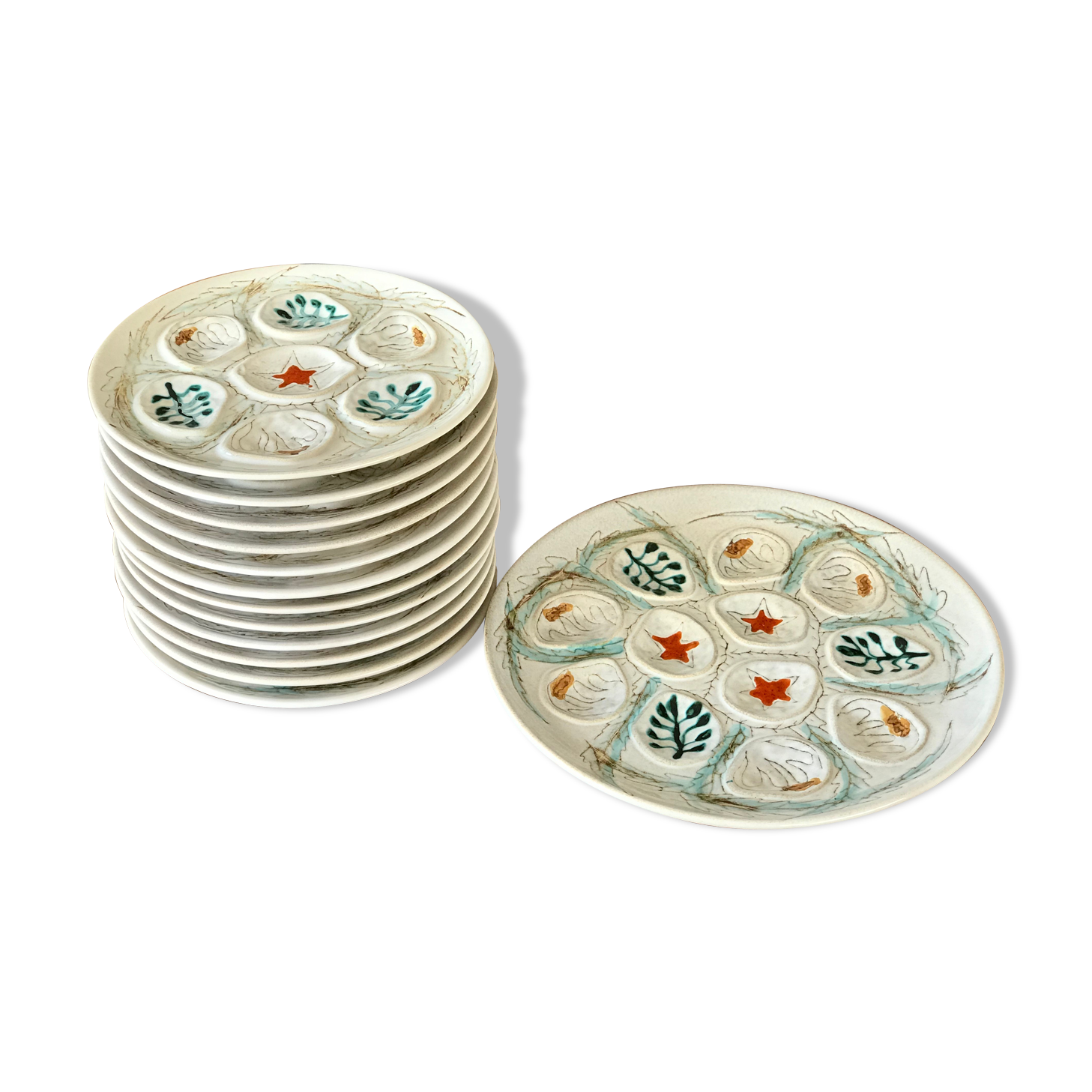 Oyster service in cermal