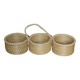 Wicker hanging pot cover