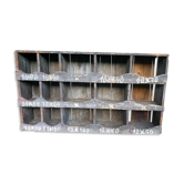 Wood workshop shelf