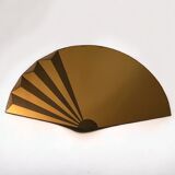 Miroir mural exclusif 'Ventaglio' de Giuseppe Raimondi pour Cristal Art Torino, années 80