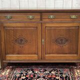 English buffet from the late 19th century in walnut.