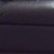 Black leather sofa