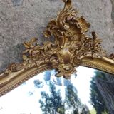Golden mirror 98x145cm