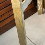 Old wooden painter's stepladder