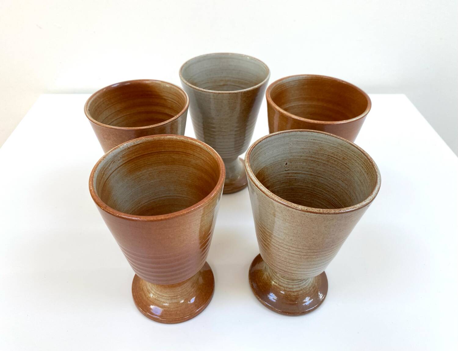 Montgolfier stoneware mazagran duo