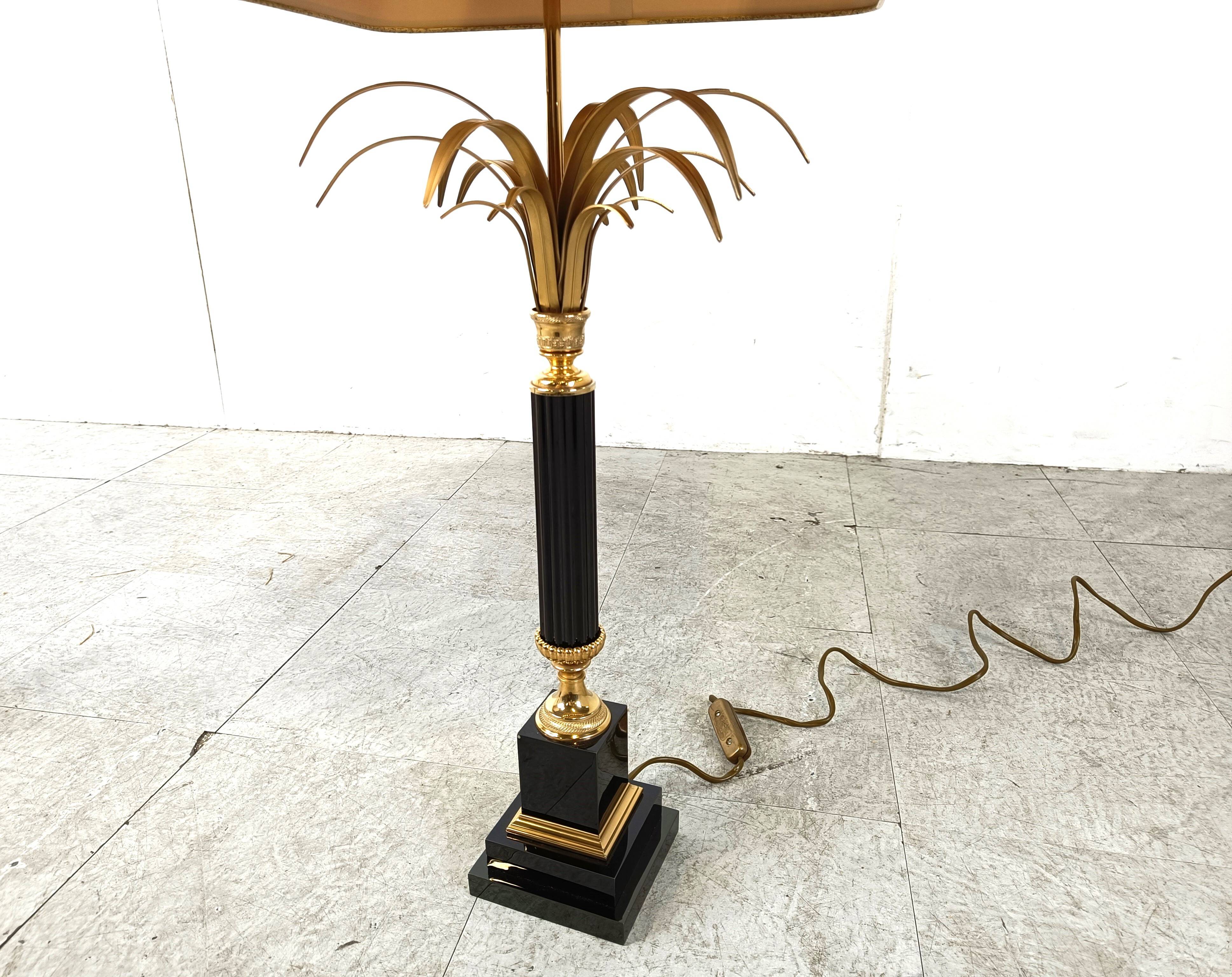 Paire de lampes de table vintage Hollywood Regency, 1970