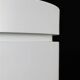 Big Danish Space Age pendant lamp / 1970s / Mid-century modern design / White