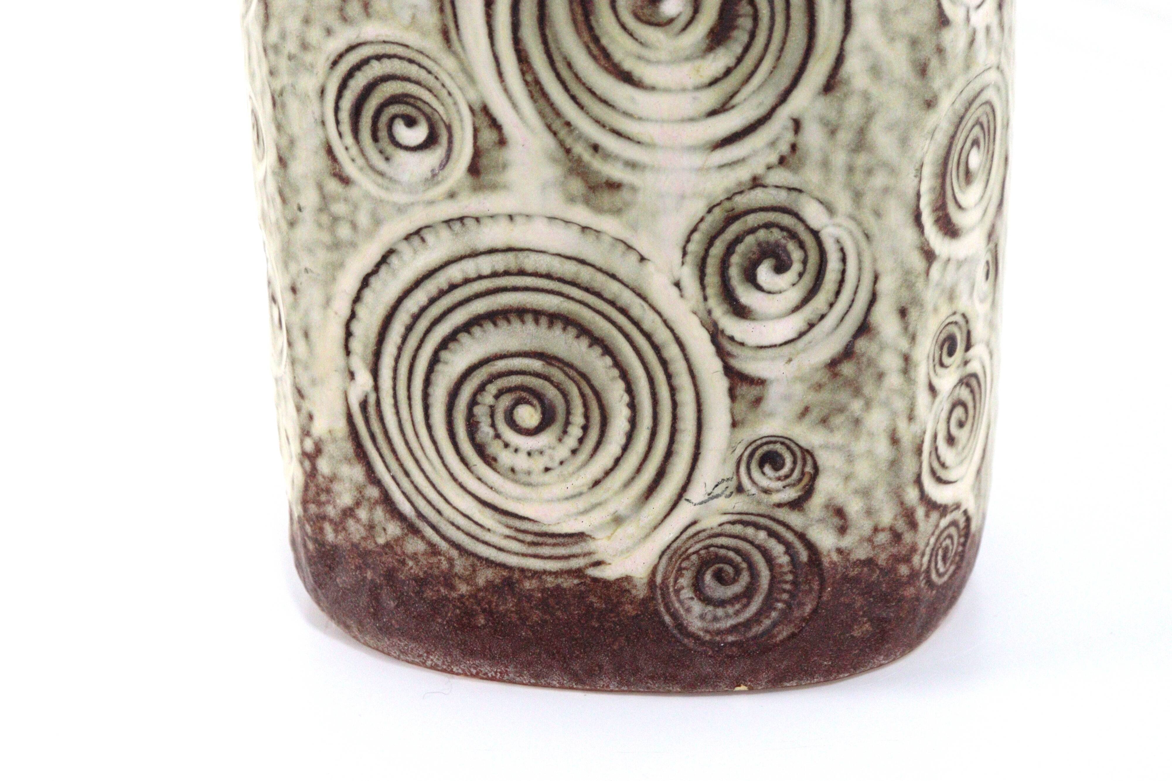 Vase de sol Scheurich Allemagne de l'Ouest 482-50