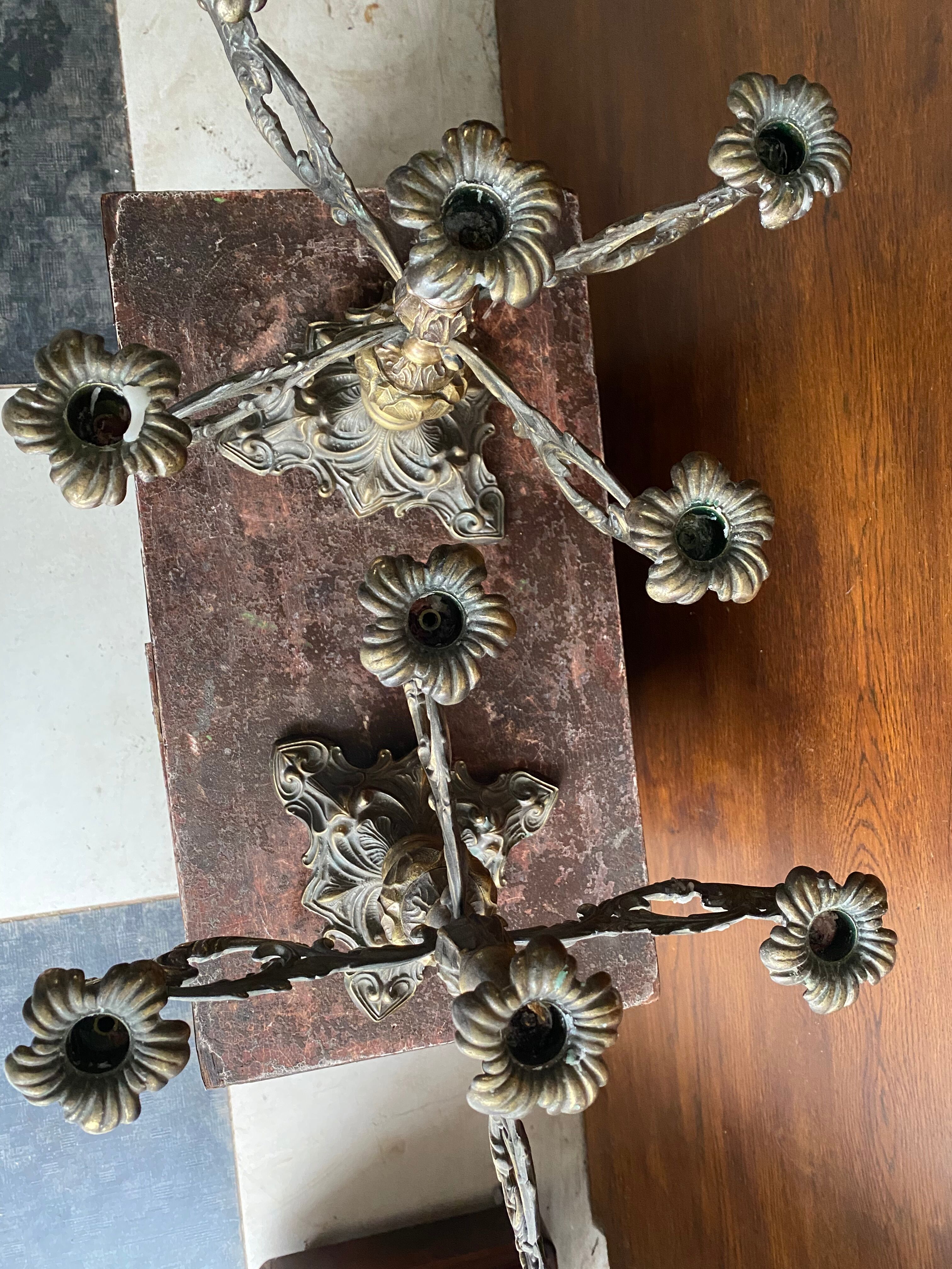 Pair of candlesticks 5 fires