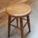 Tabouret en pin massif