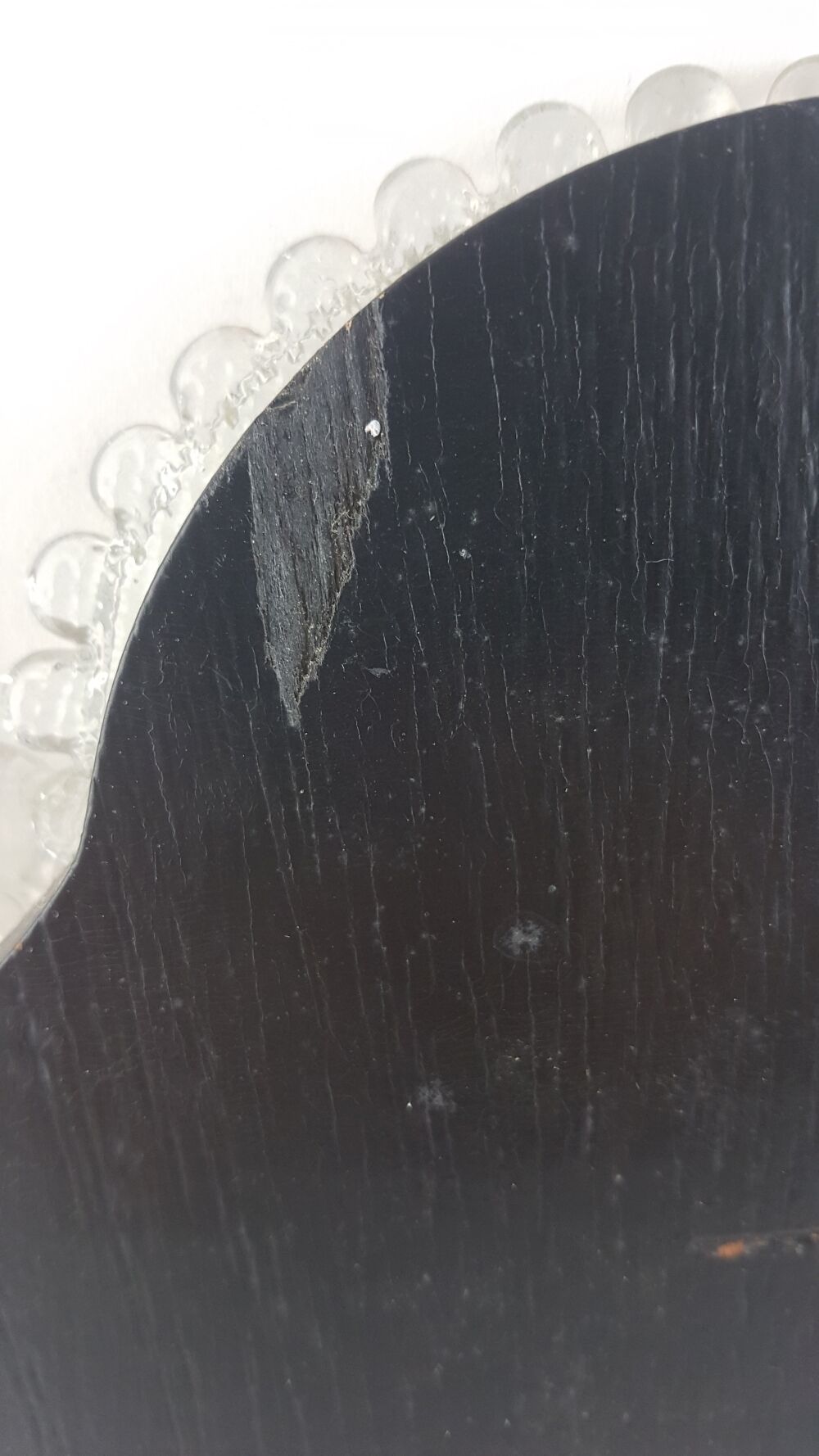 Murano glass wall mirror 28x23cm