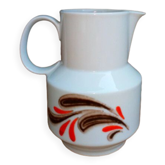 Vintage porcelain pitcher