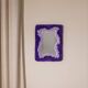 Small purple organic mirror