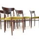 Set of 6 Lübke Otto Pollak mid centiry chairs 'Aldersbach'