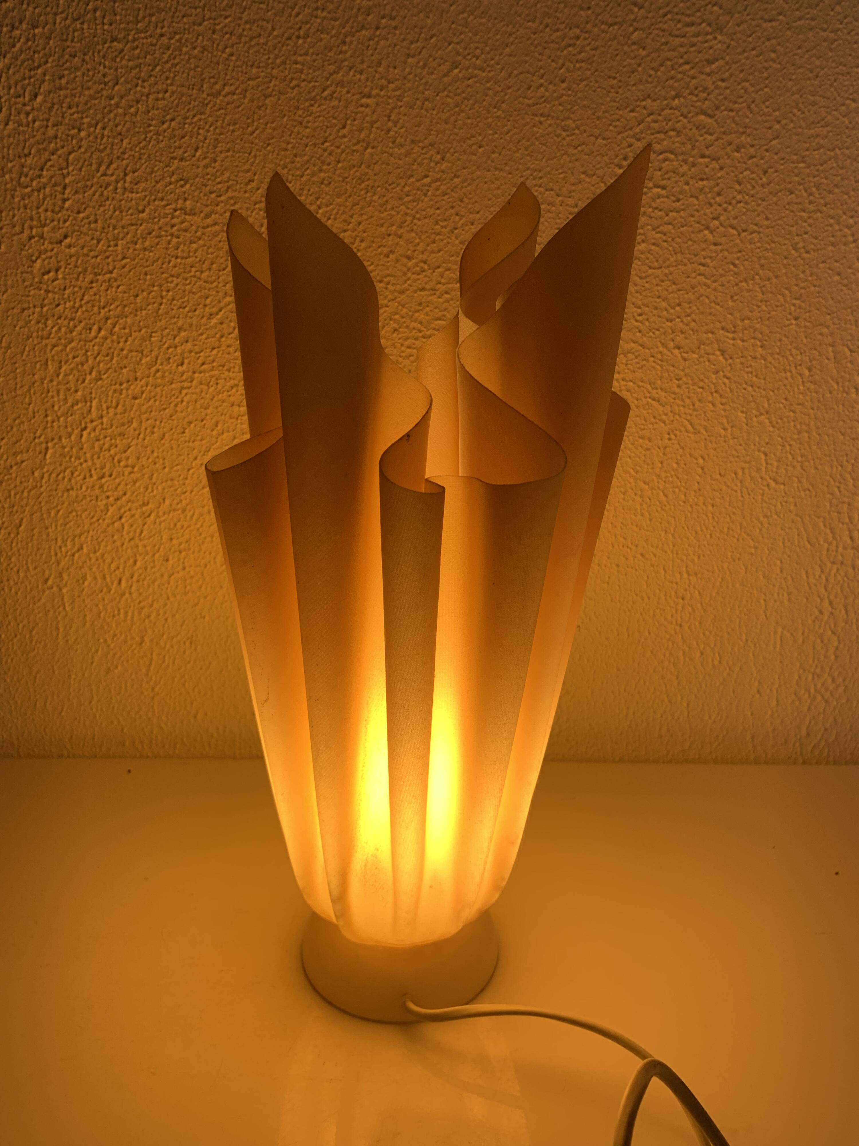 Vintage 1970s table lamp Ophélie Georgia Jacob - 39 cm