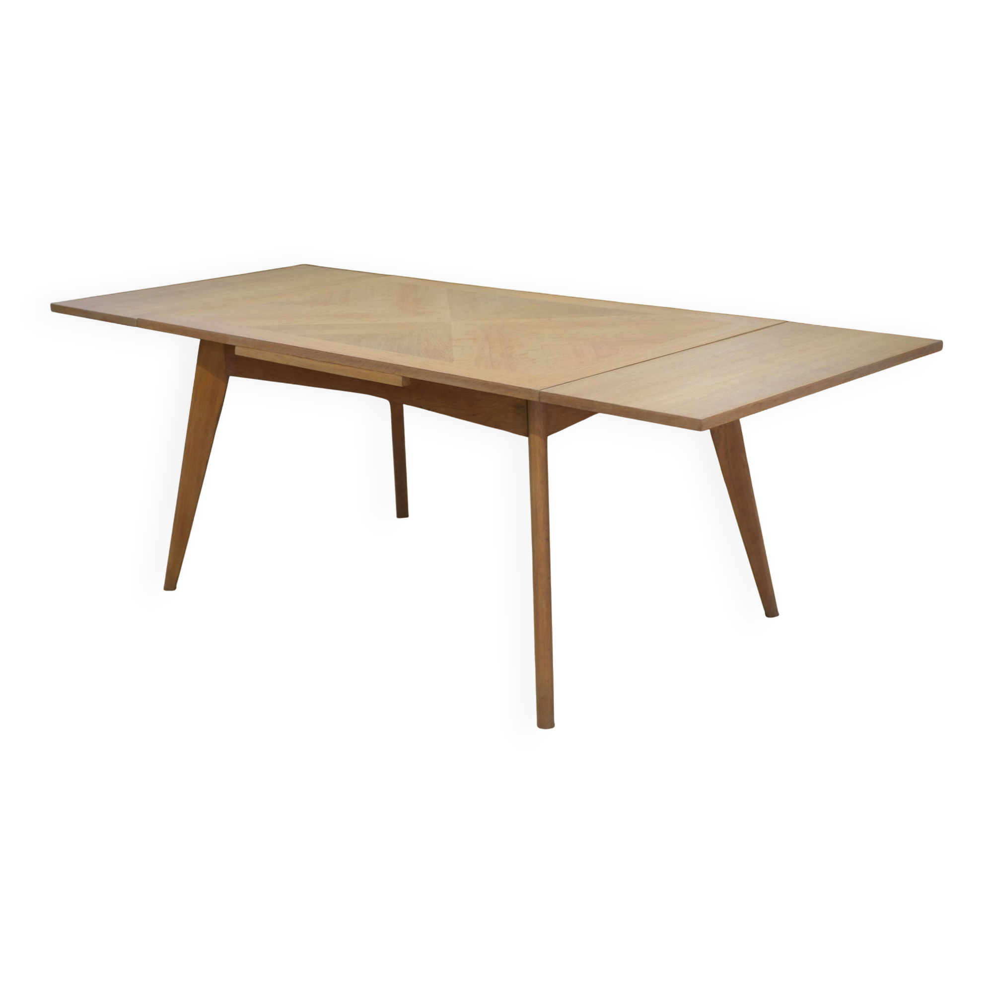 Table en chêne cérusé 1960’s