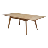 Cerused oak table 1960s