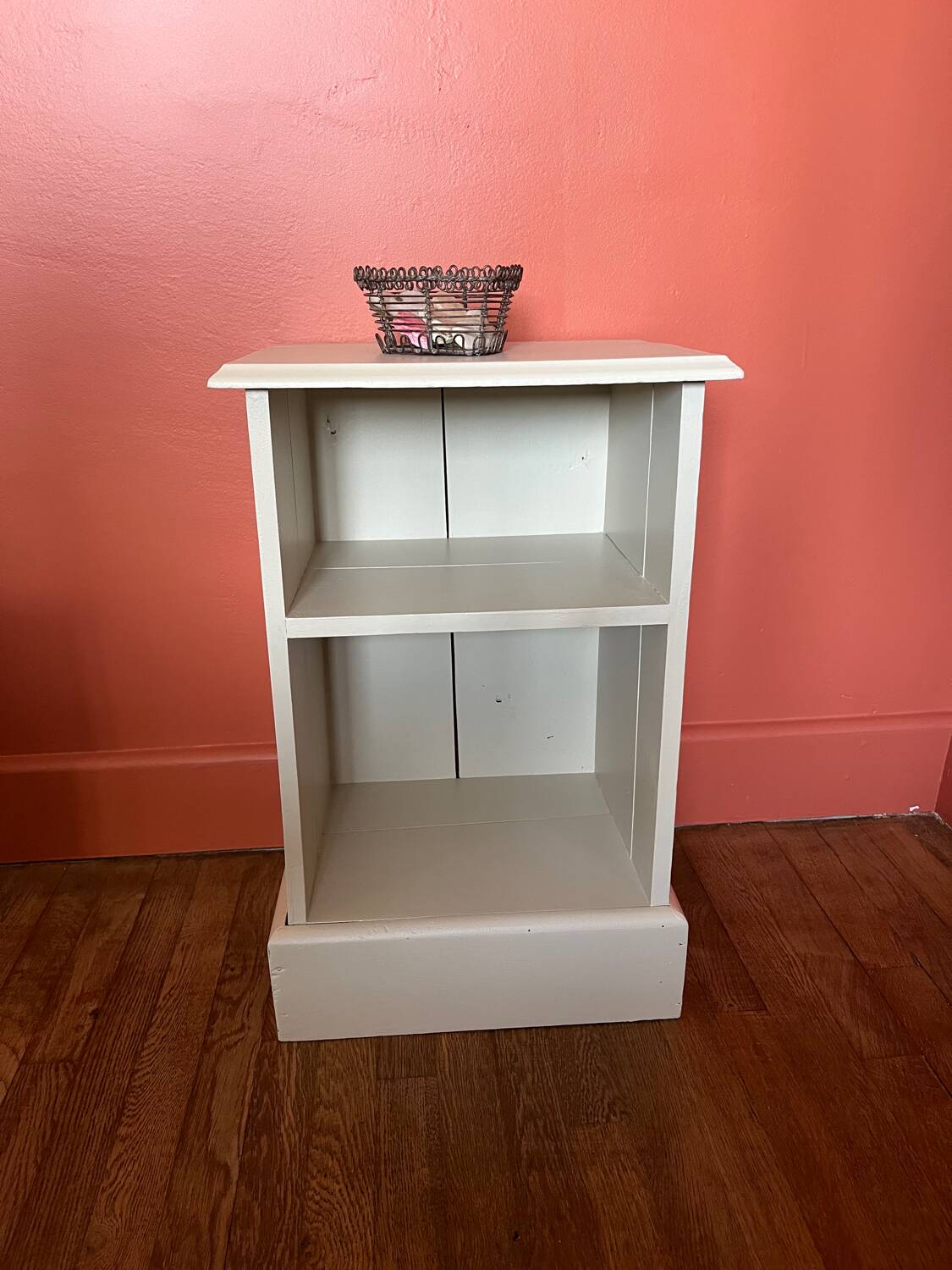 Antique bedside table refurbished