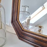 Vintage octagon mirror