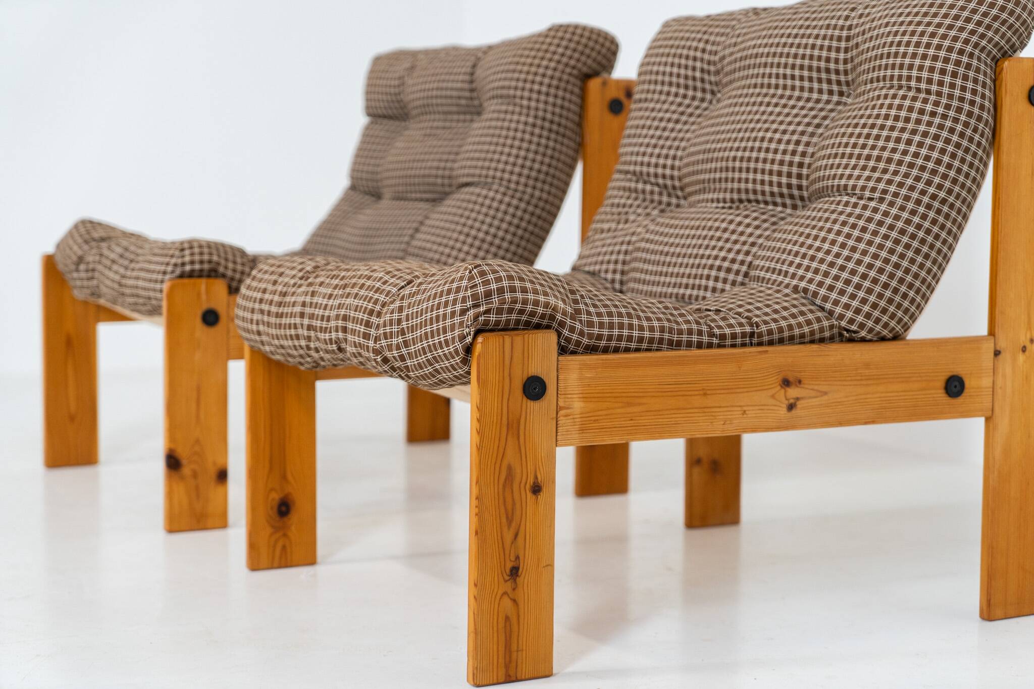 Paire de fauteuils "Neapel" en pin