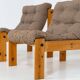 Paire de fauteuils "Neapel" en pin